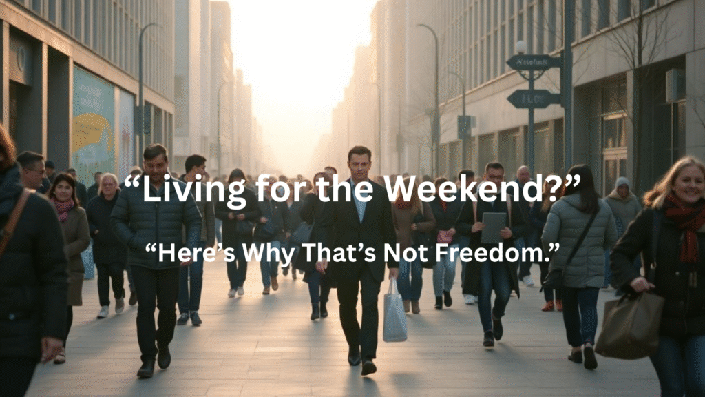 Living for the Weekend? Here’s Why That’s Not Freedom